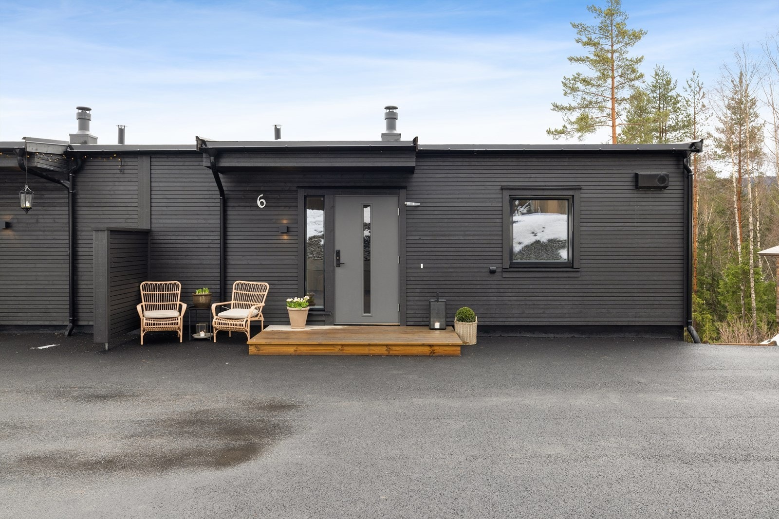 Koselig inngansparti. Galleribilde