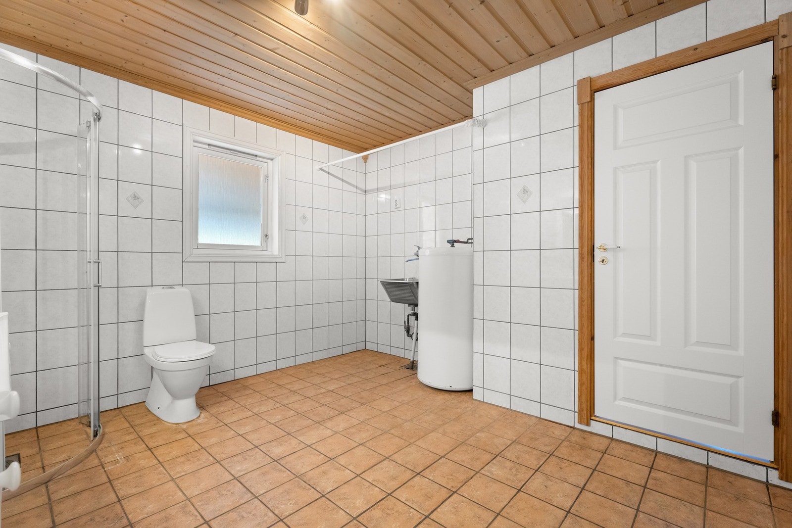 Badet er klart for modernisering. Galleribilde