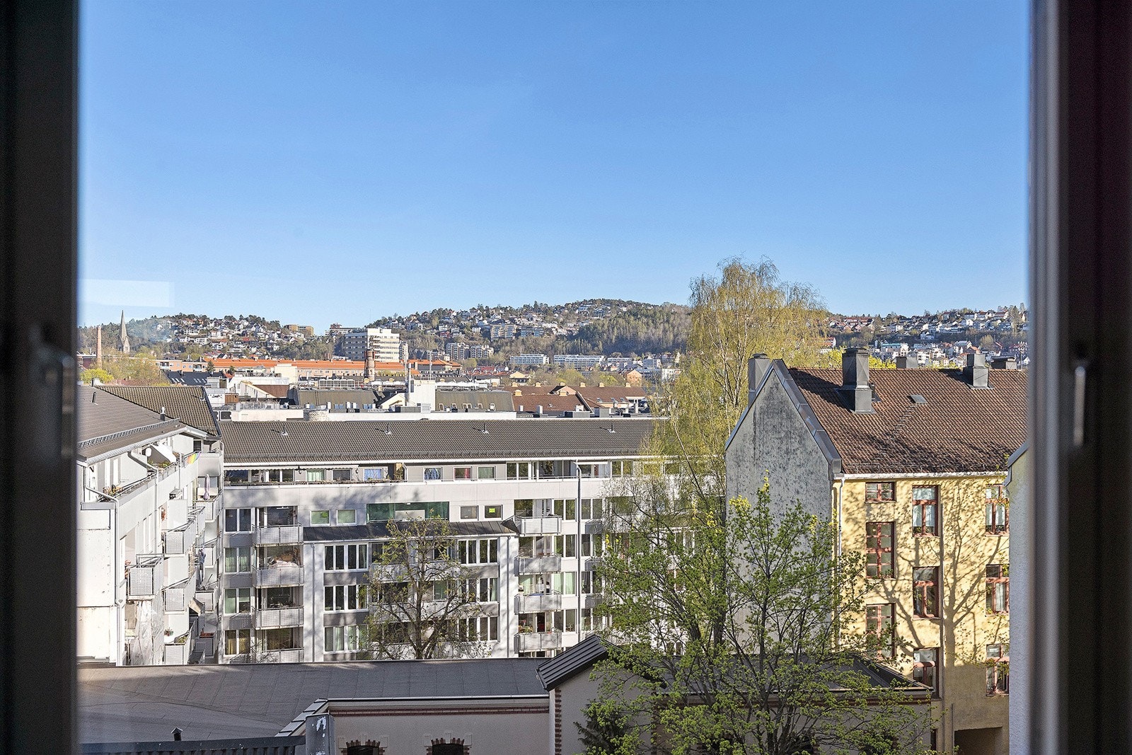 Utsikt fra soverom Galleribilde