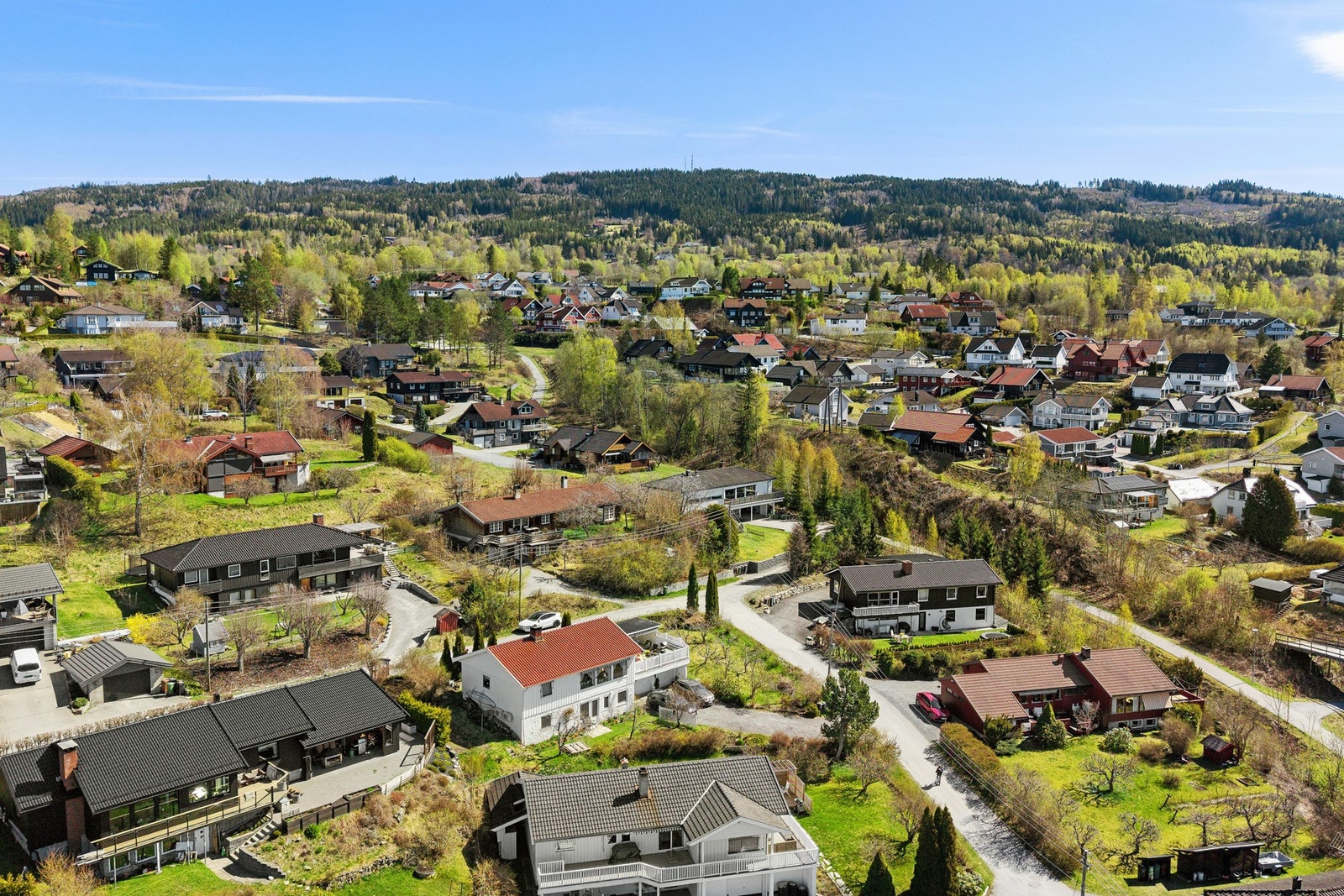 En meget barnevennlig beliggenhet i etablert boligområde. Galleribilde