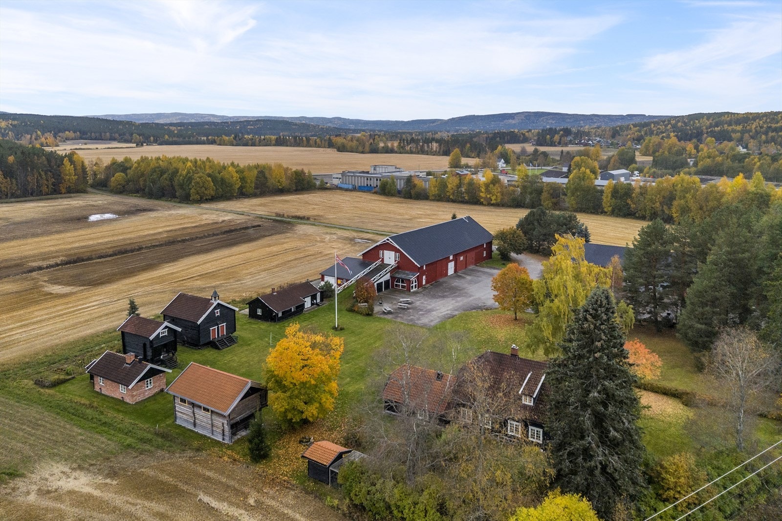 Søndre Disen har en god korn- og potetjord Galleribilde