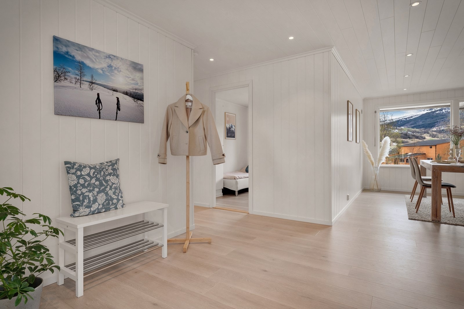 Hovedetasjen er pusset opp i 2018. Galleribilde