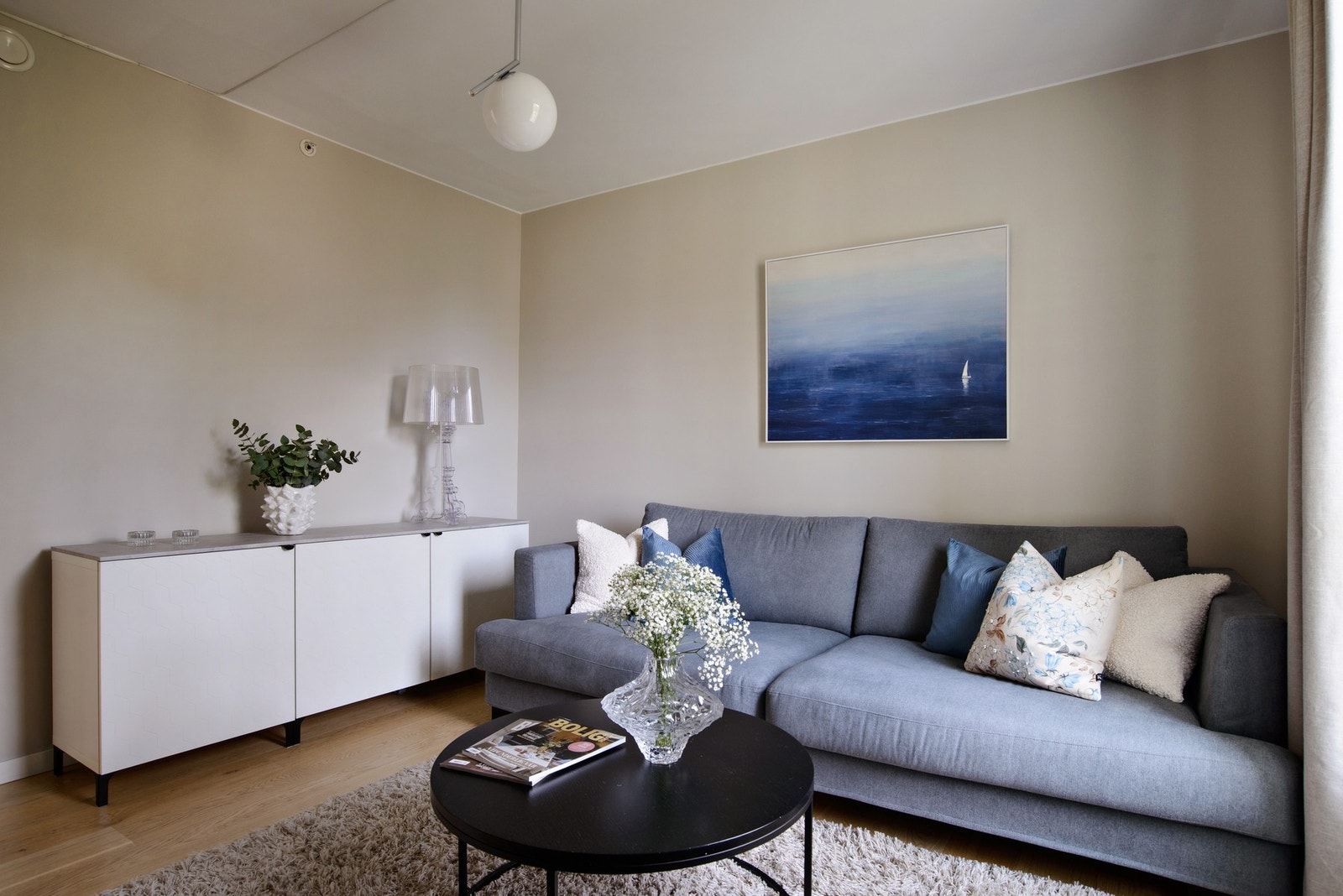 Soverom II brukes i dag som TV-stue. Galleribilde