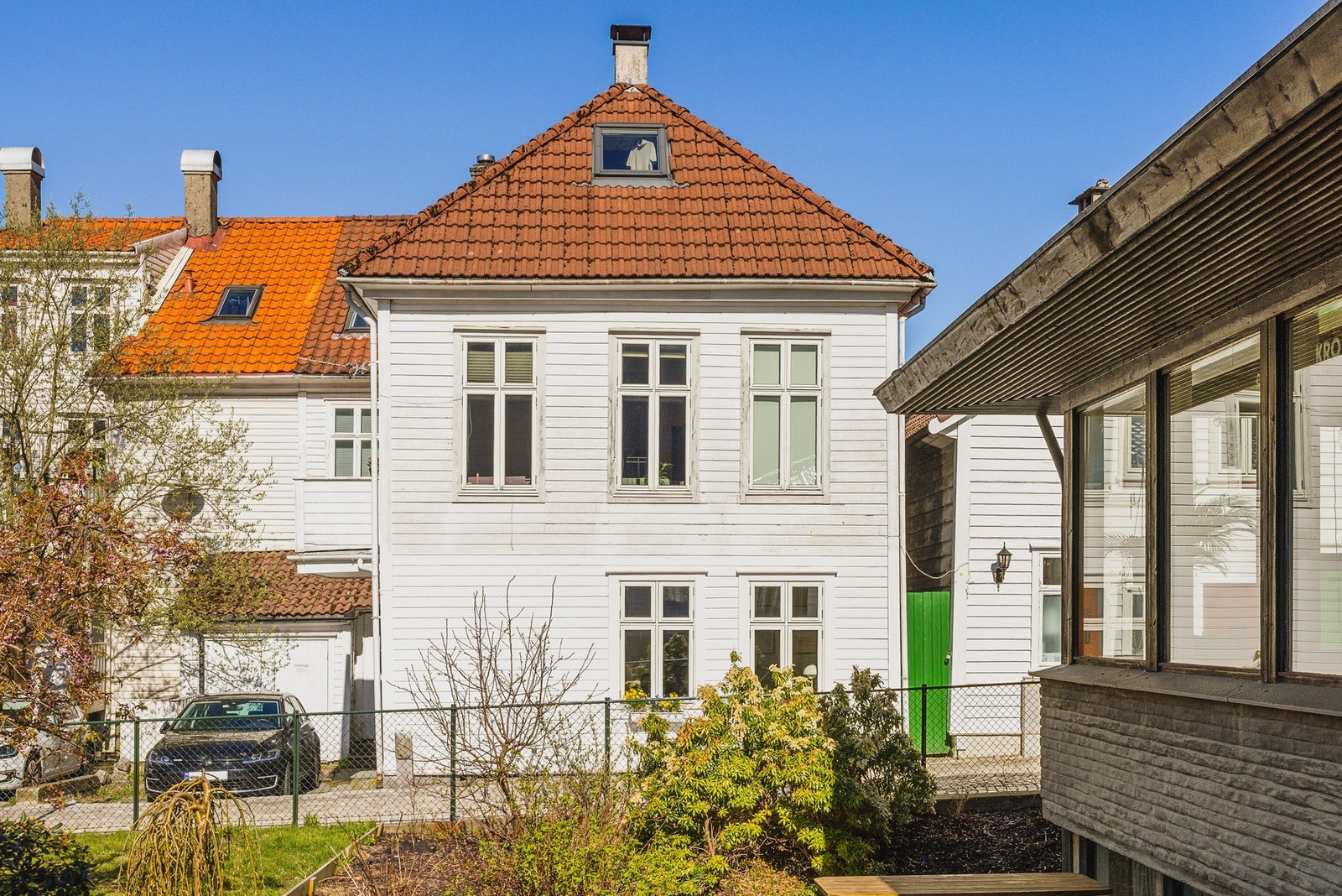 Leiligheten ligger i et koselig bergenshus. Galleribilde