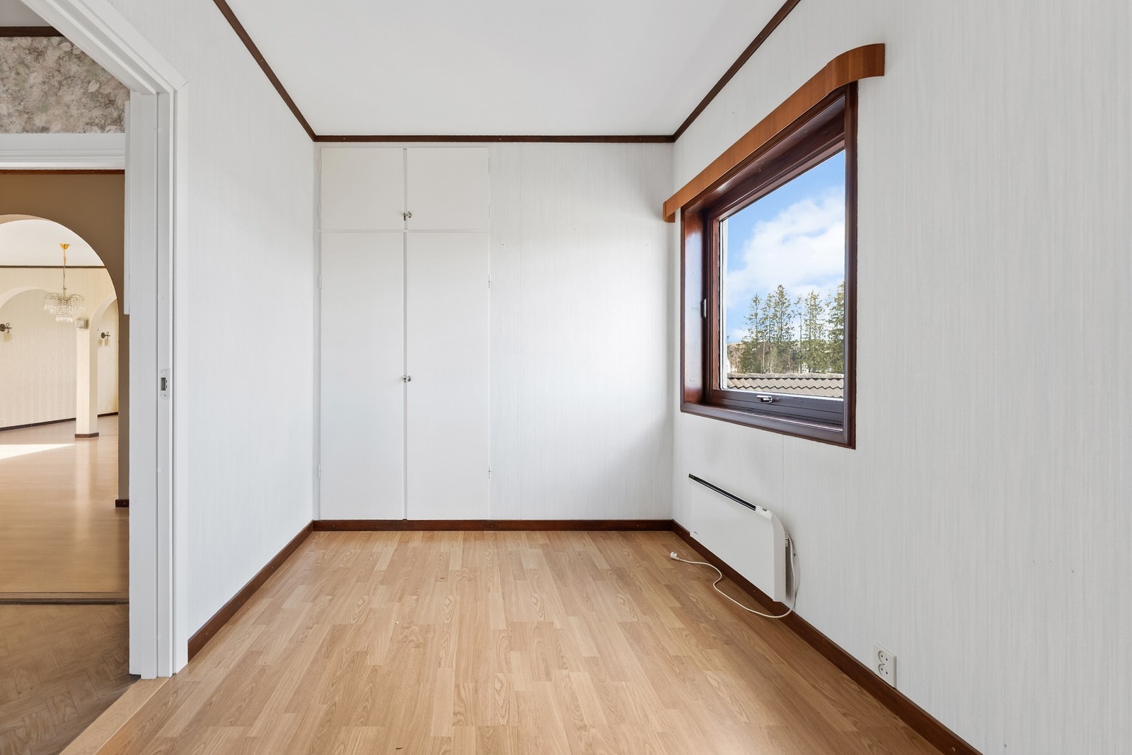Soverom med integrert skapplass. Galleribilde