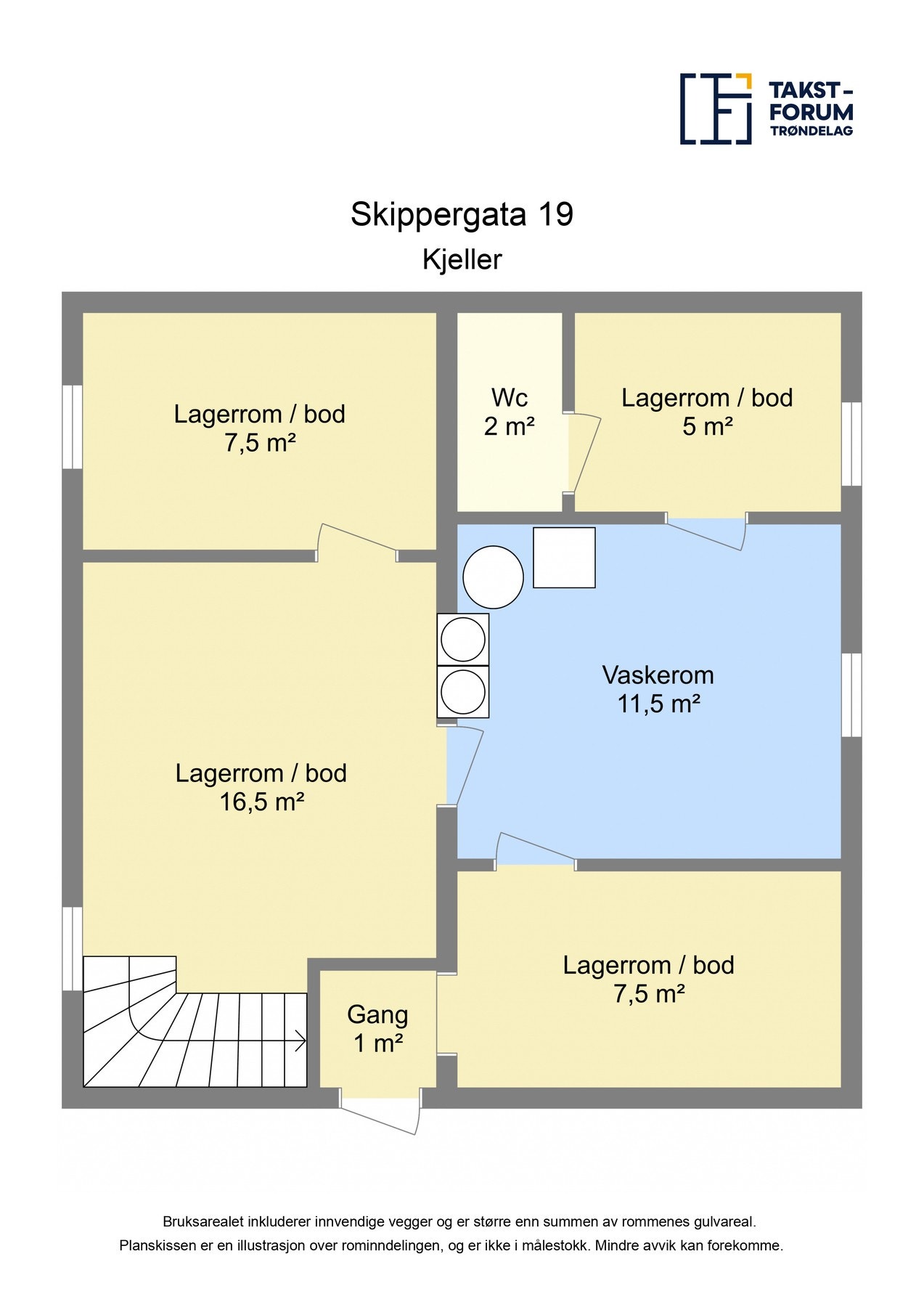 Planskisse - Kjeller Galleribilde
