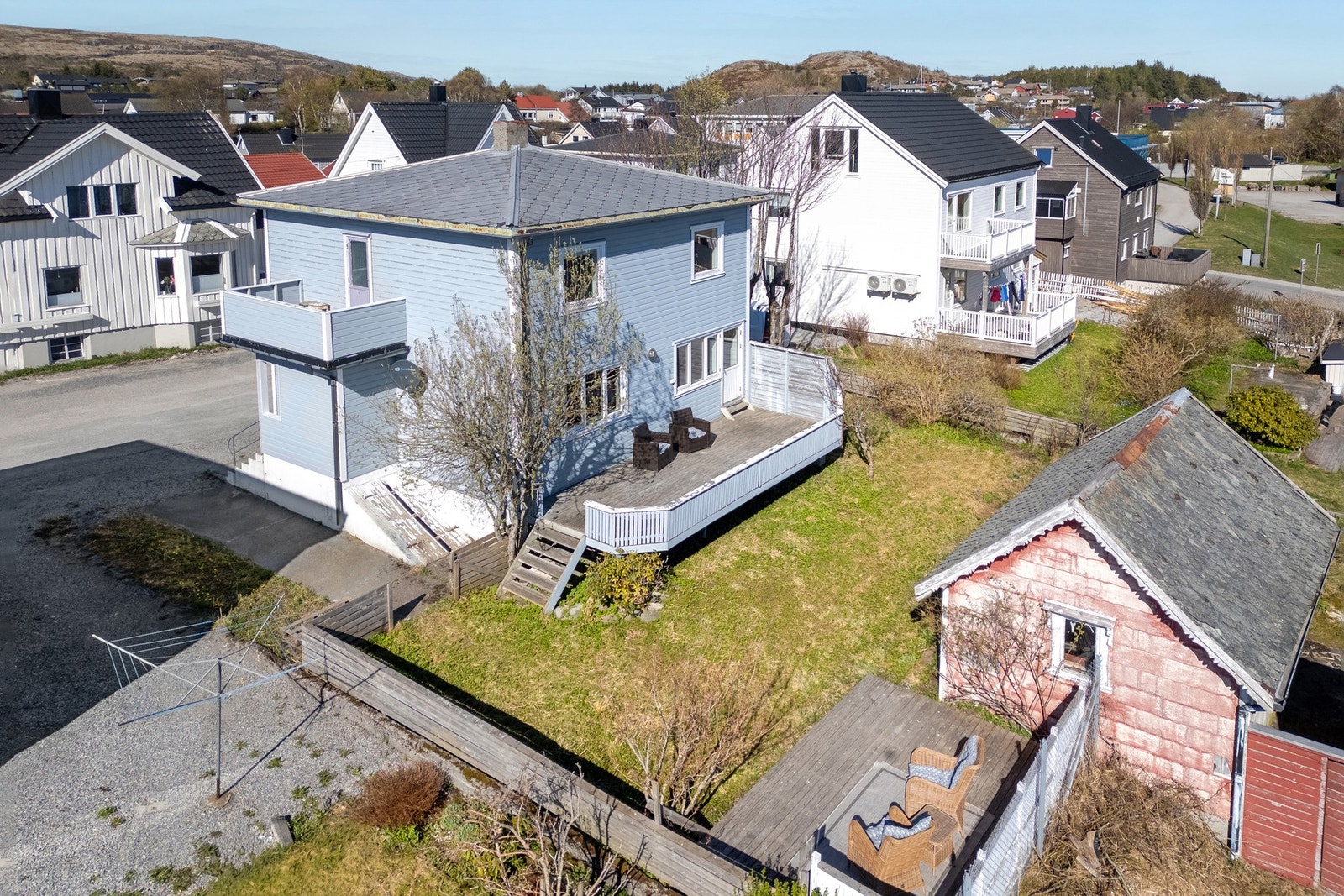 Enebolig fra 1946. Boligen har et generelt oppgraderingsbehov Galleribilde