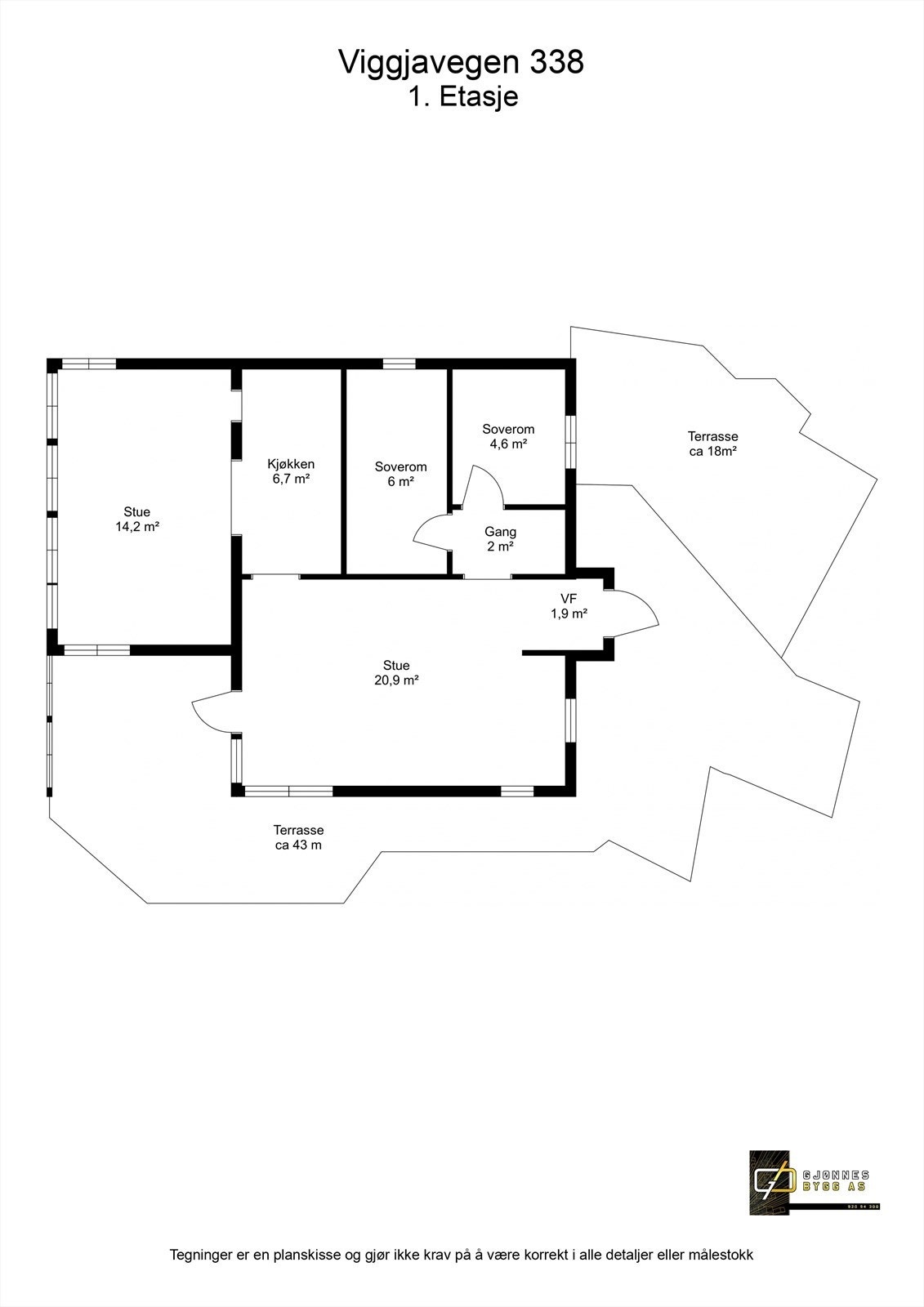 Plantegning Galleribilde