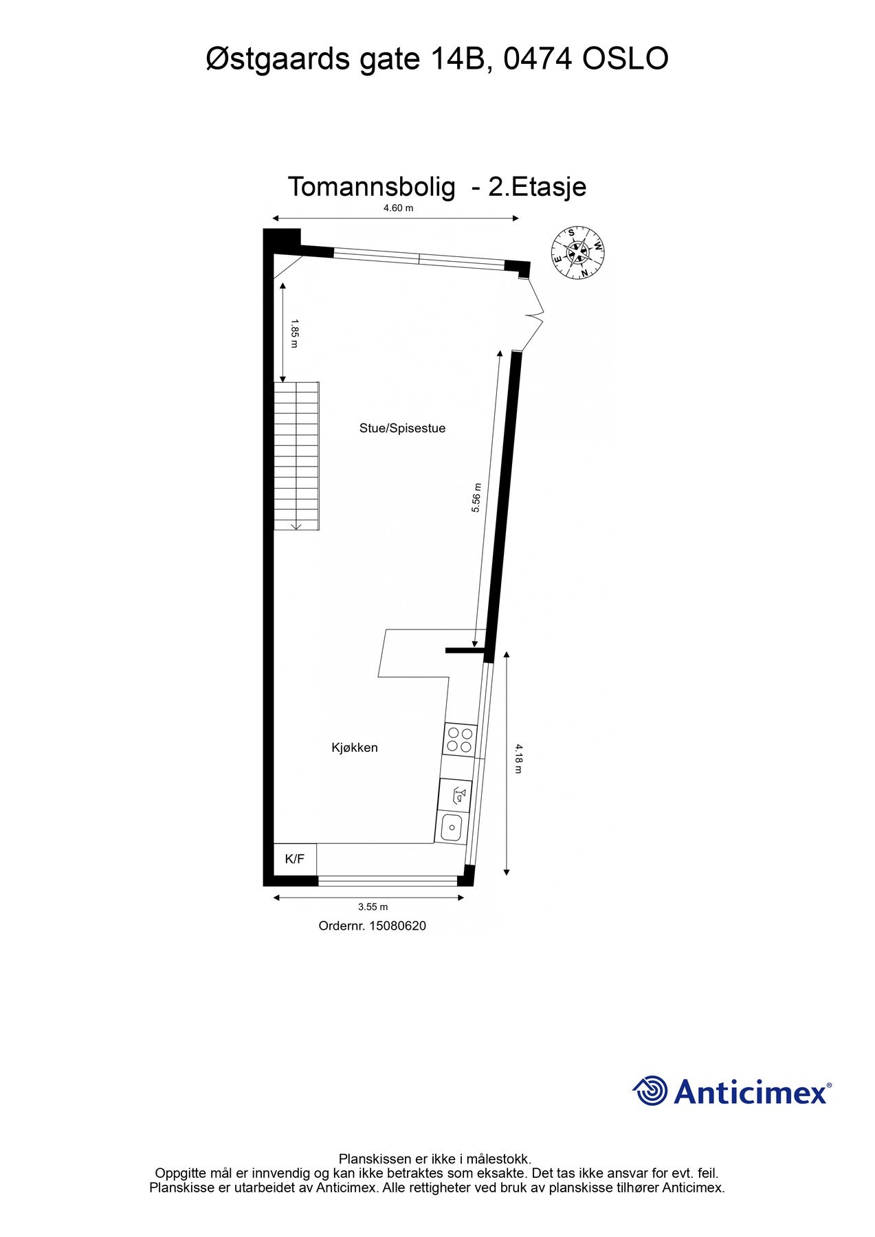 Plantegning 2. etasje. Galleribilde