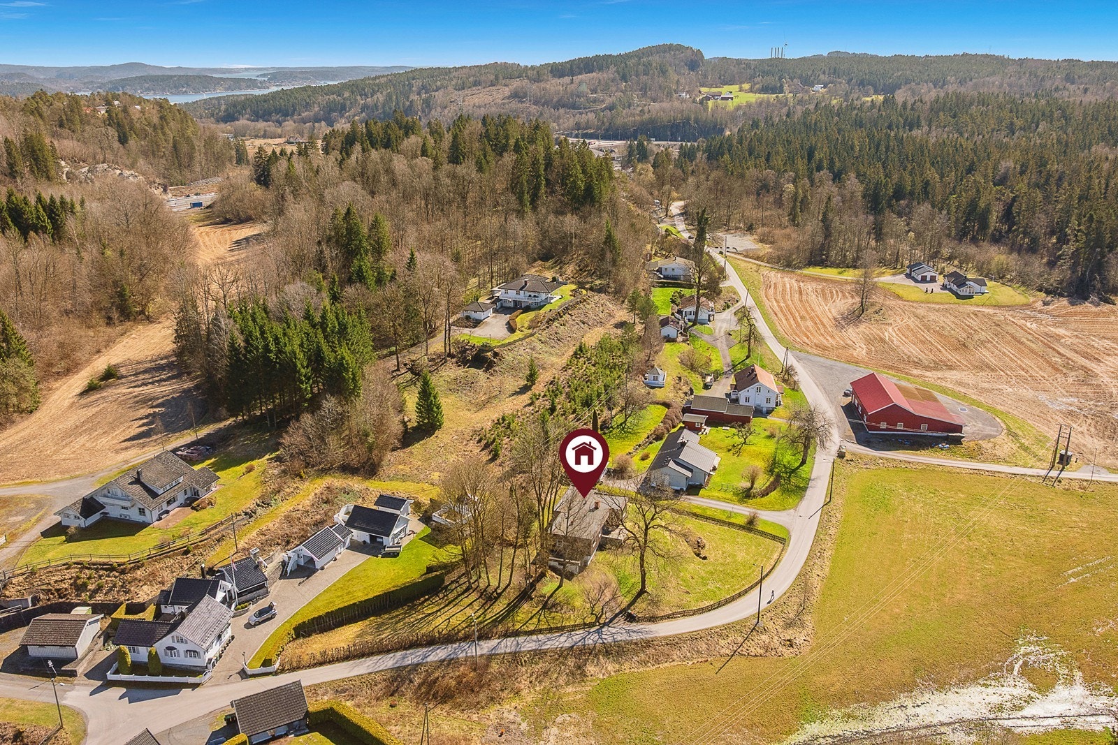 Dronefoto Galleribilde