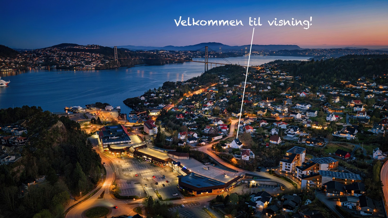 Kun en kort tur unna hurtigbåt på Kleppestø kai til Bergen sentrum - ideelt for pendlere. Effektiv reisevei til byen for deg som jobber i sentrum eller sentrumsnære bydeler. Galleribilde