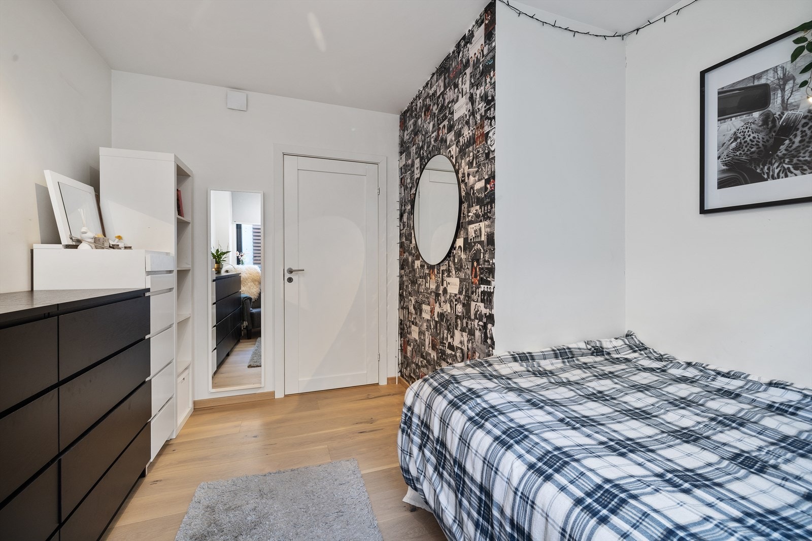 Dette rommet kan fint innredes som gjesterom, kontor eller barnerom. Galleribilde