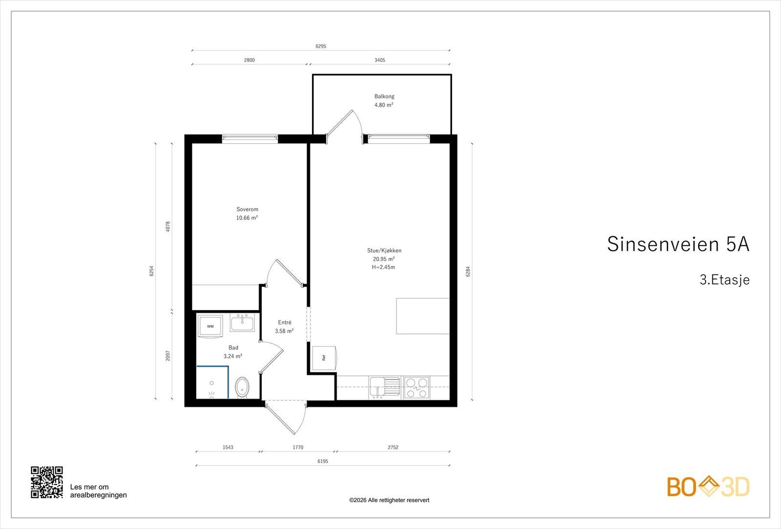 Vi ser nærmere på boligens planskisse, slik at du får orientert deg litt. Galleribilde