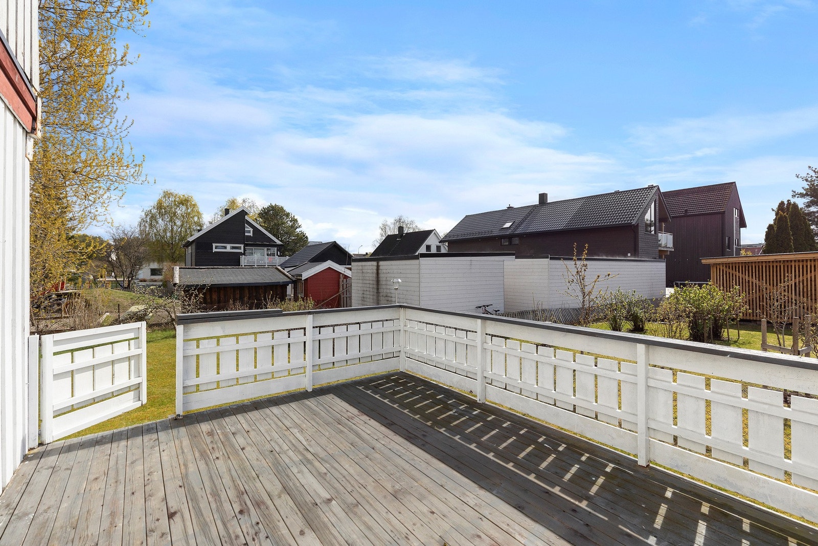 En solrik eiendom - Terrasse på 18 kvm. Galleribilde