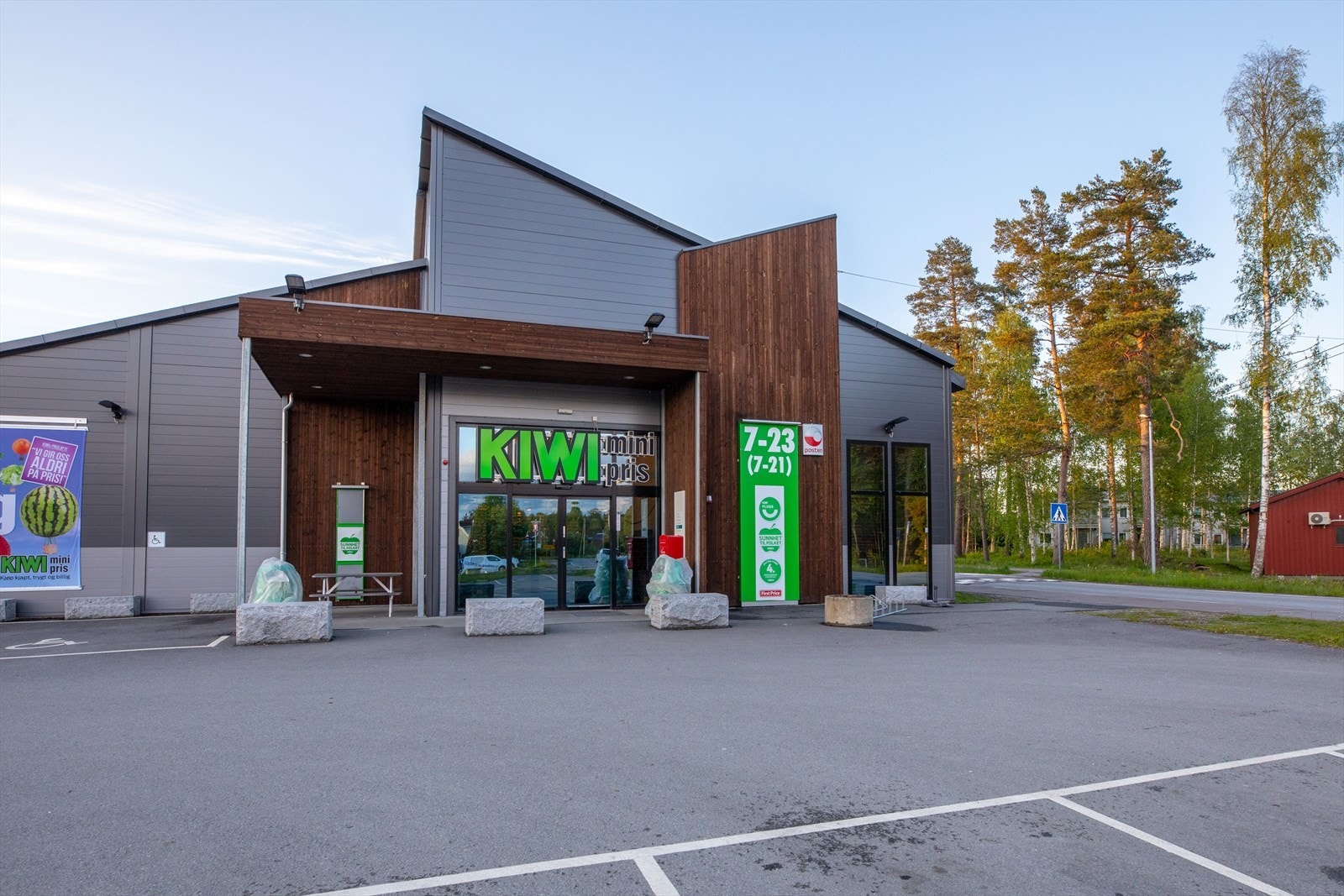 Kiwi ligger kun 3 minutter unna huset. Galleribilde