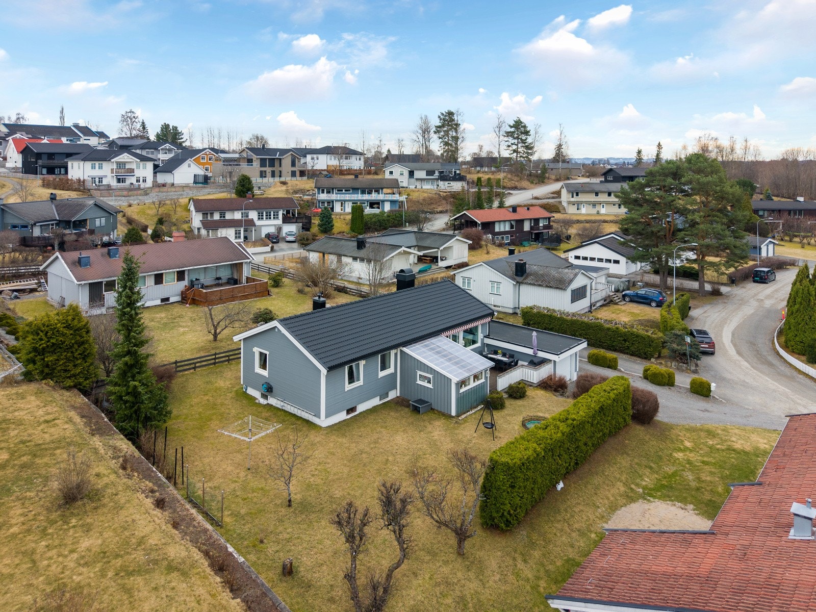 Dronefoto Galleribilde