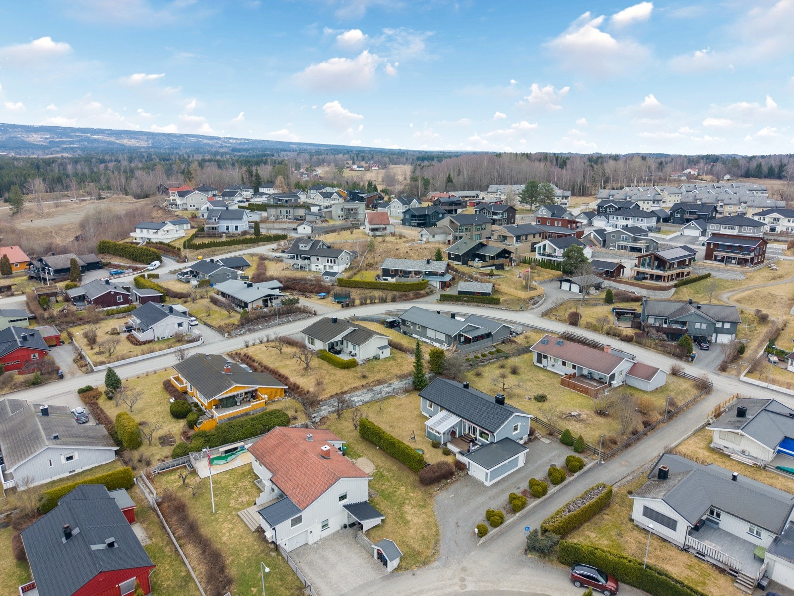 Dronefoto Galleribilde