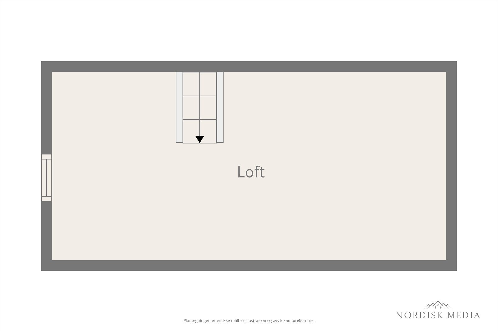 - Plantegning loft - Galleribilde
