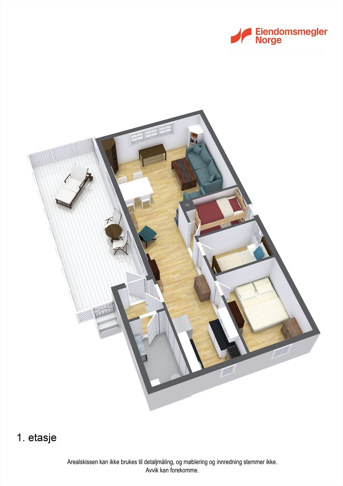 Planteikning 3D Galleribilde
