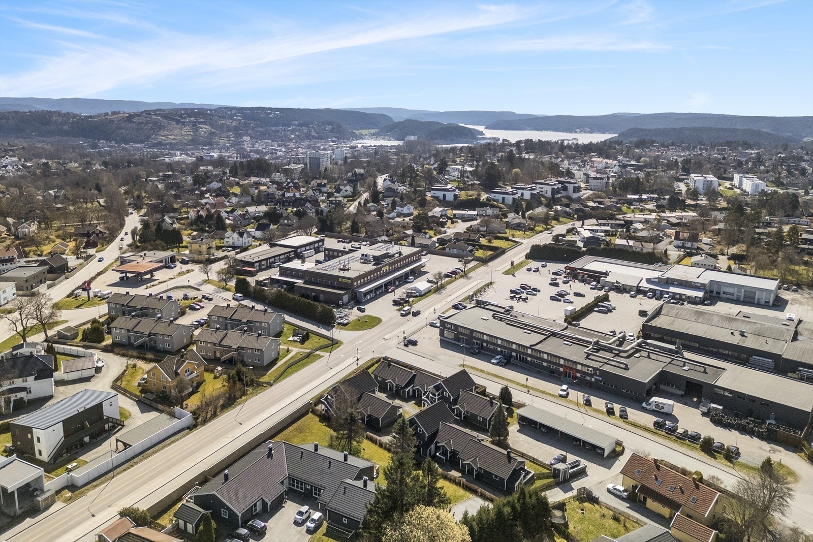 Dronefoto Galleribilde