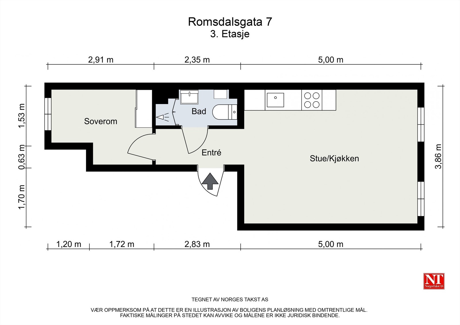 Planløsning. Galleribilde