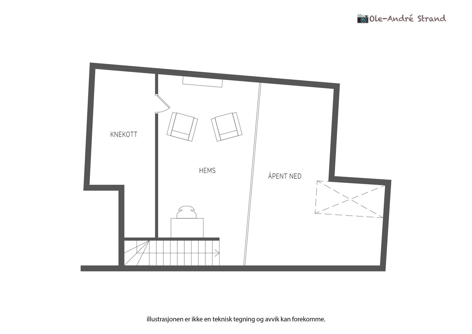 Plantegning - Hems Galleribilde
