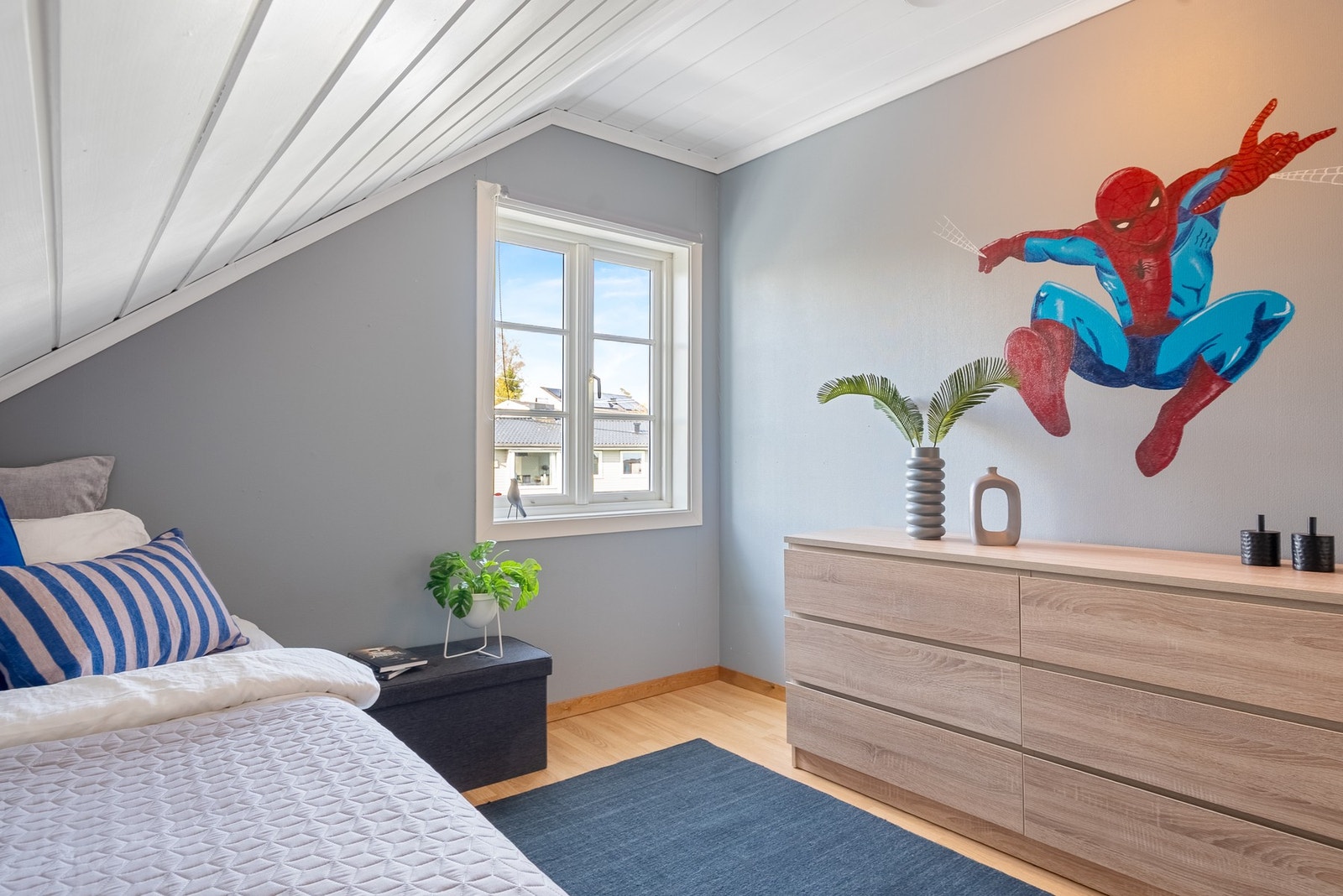 Her er det plass til at hvert familiemedlem får sitt private område Galleribilde