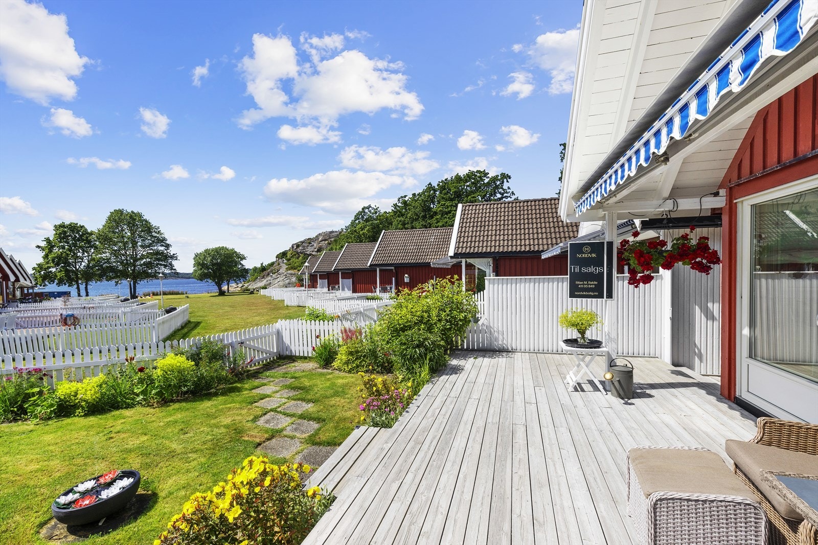 Her kan du nyte både sol og utsikt. Galleribilde