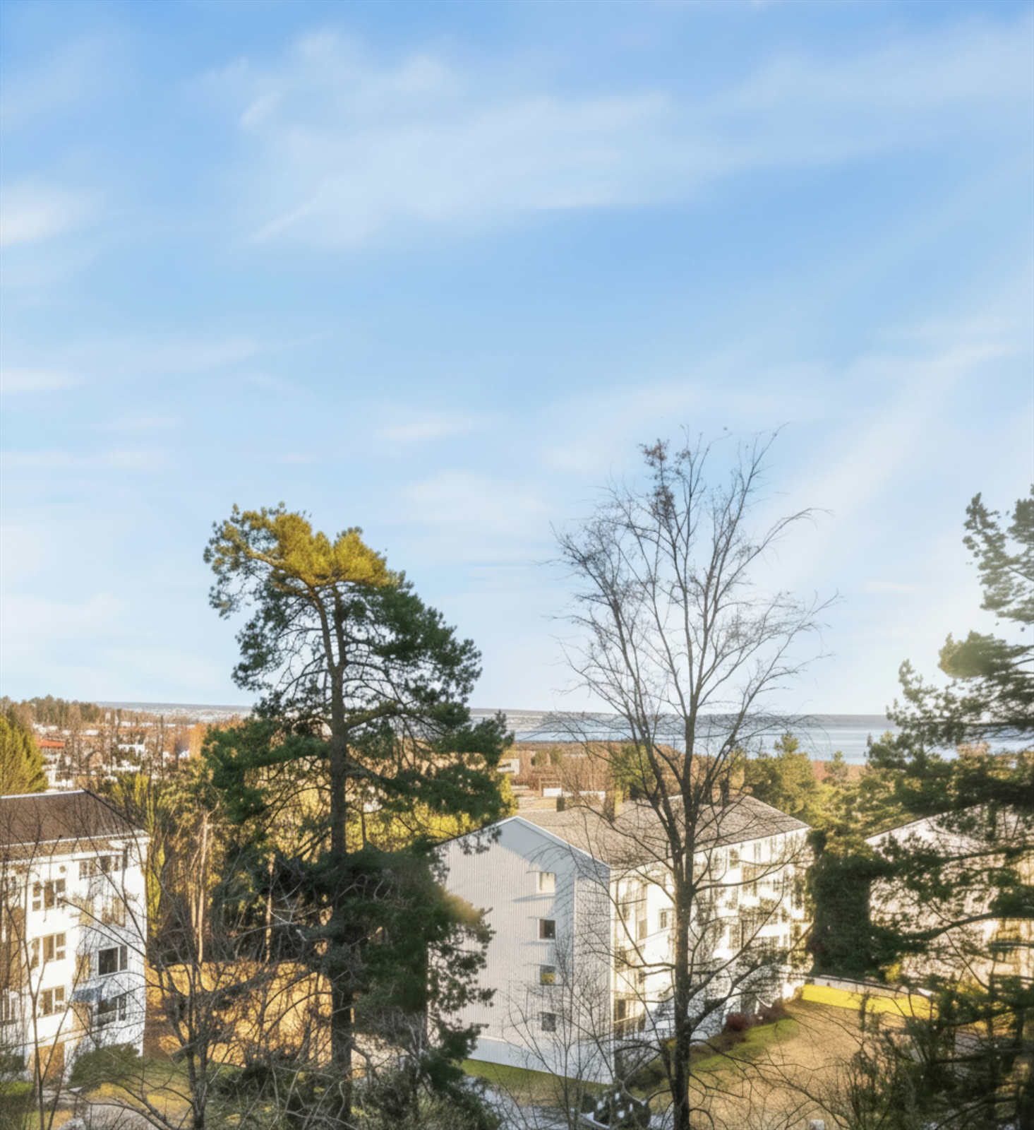 Utsiktsbilde fra kjøkken. Galleribilde