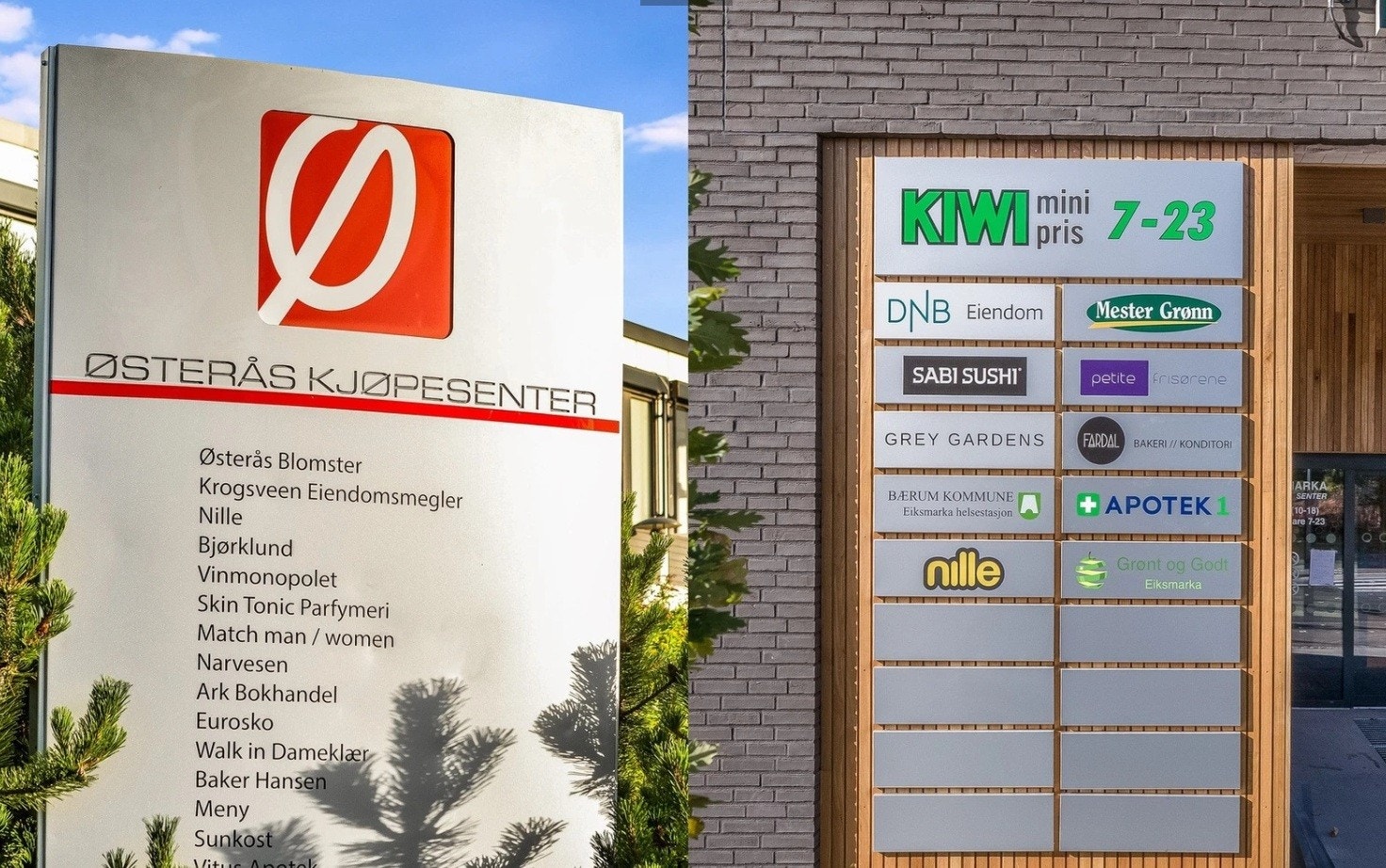 Man har både Østerås og Eiksmarka senter innenfor gangavstand. Galleribilde