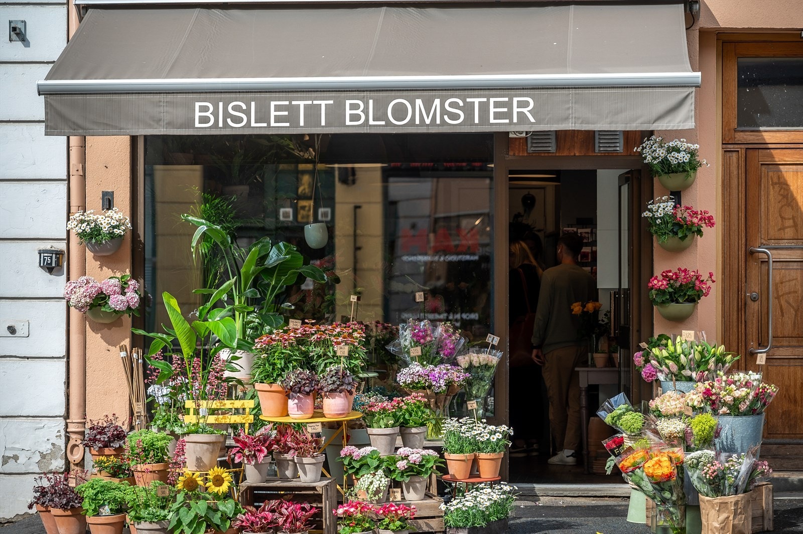 De lokale forretningene bidrar til en hyggelig og levende atmosfære i gaten. Galleribilde