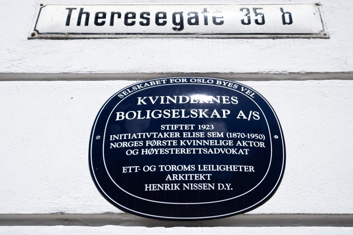 Kvindernes Boligselskap AS ble stiftet i 1923, et historisk bygg med sjel og karakter. Galleribilde