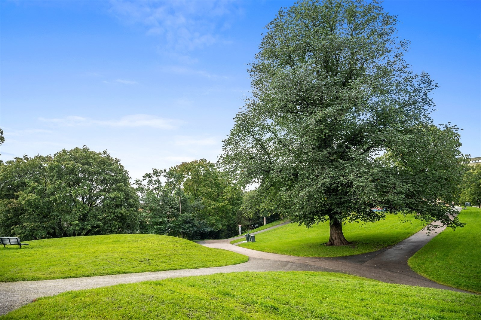 Parken tilbyr fine turstier - perfekt for en rolig søndagstur. Galleribilde