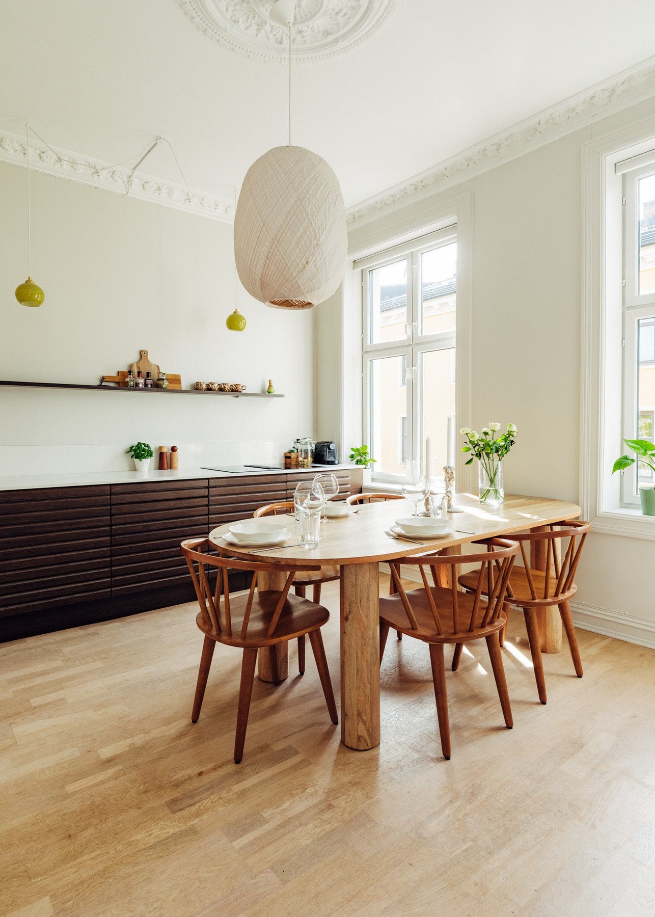 Selve oppussingen av kjøkkenet ble gjort i regi av tidligere eier. Galleribilde