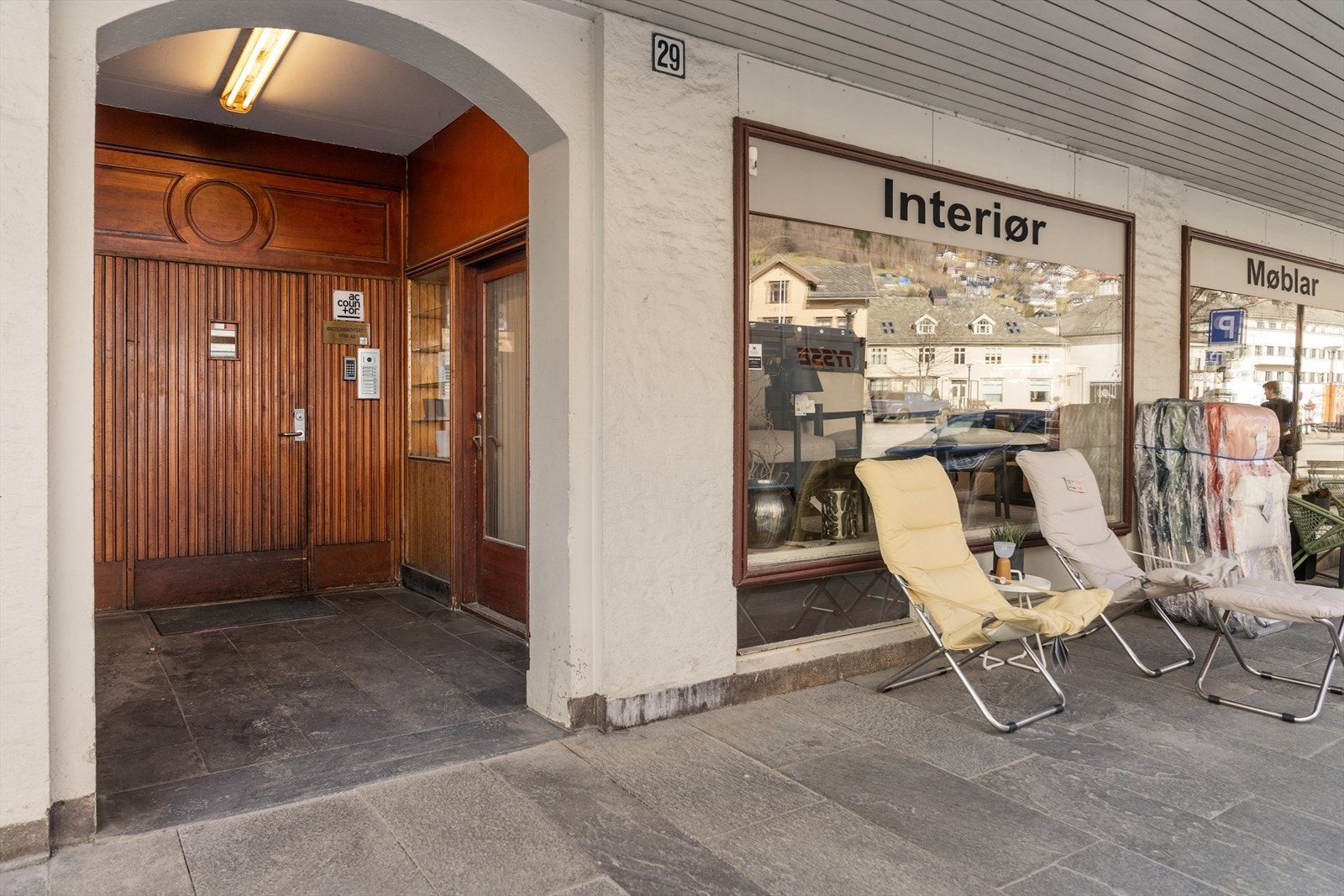 Originalt inngangsparti. Galleribilde