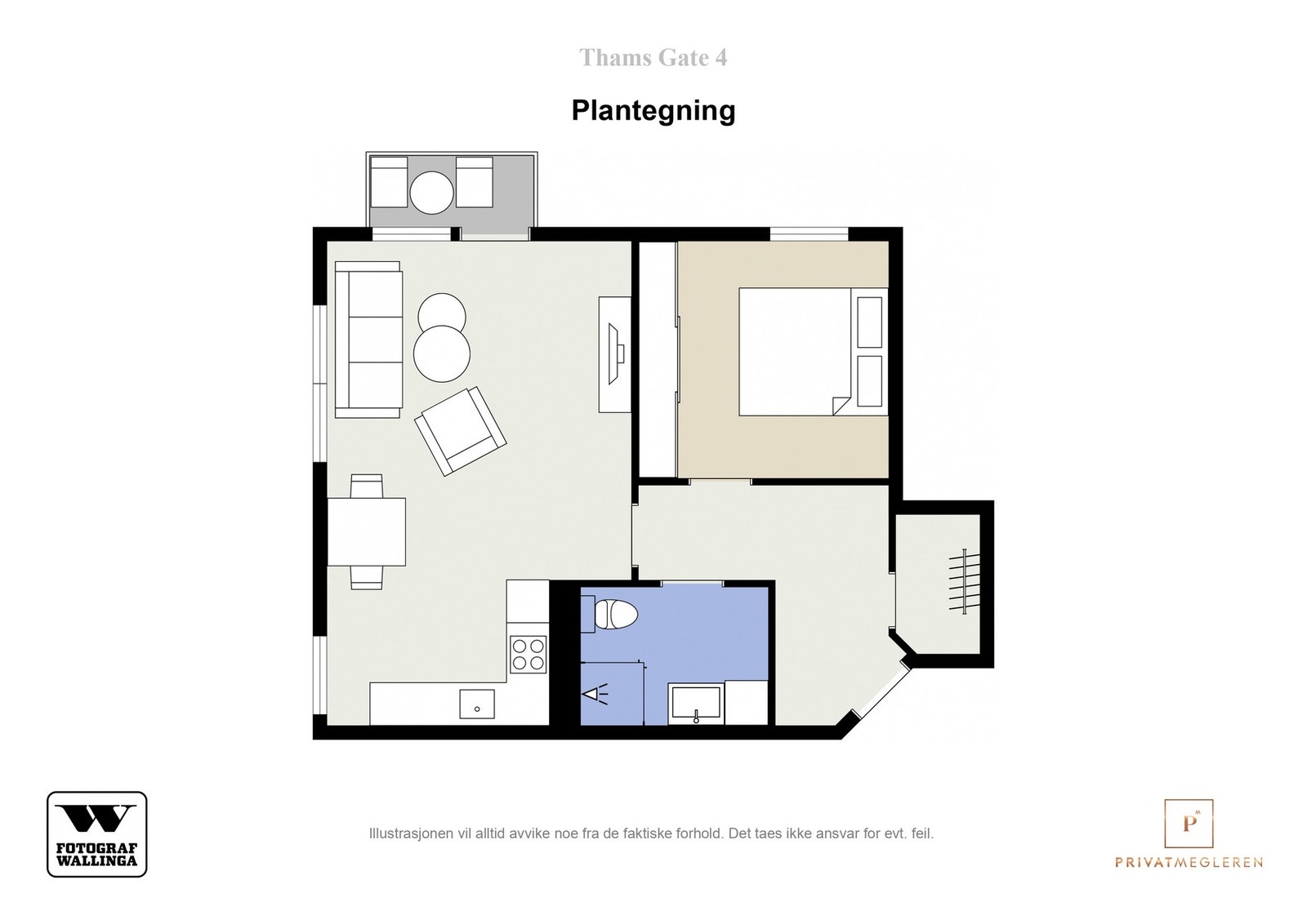 Plantegning. Galleribilde
