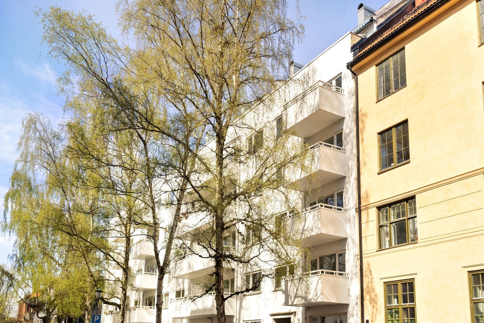 Fasade sett fra gateplan. Galleribilde