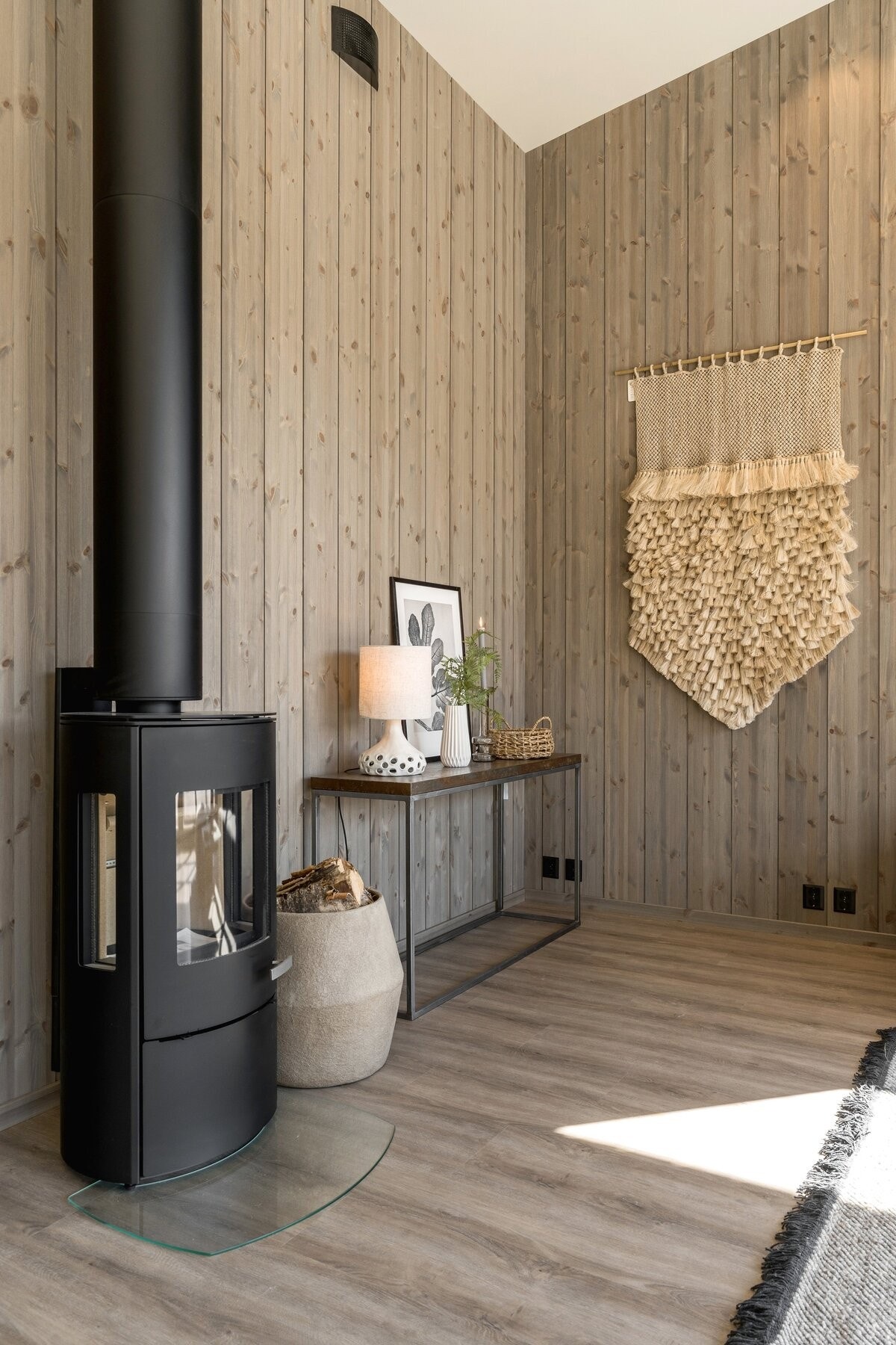 Peisovn som varmer godt på de kalde dagene. Galleribilde