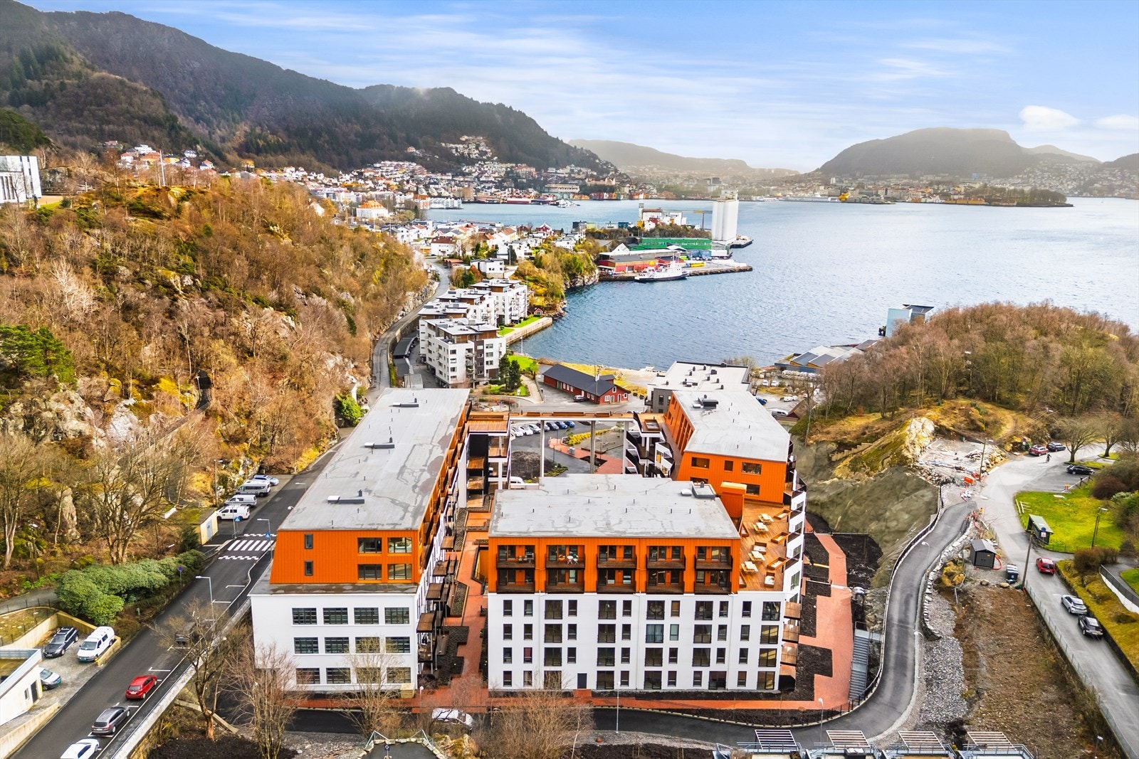 Ny 3-roms selveierleilighet fra 2025 i Merinokvartalet nede ved sjøen i Sandviken og rett nedenfor NHH Galleribilde