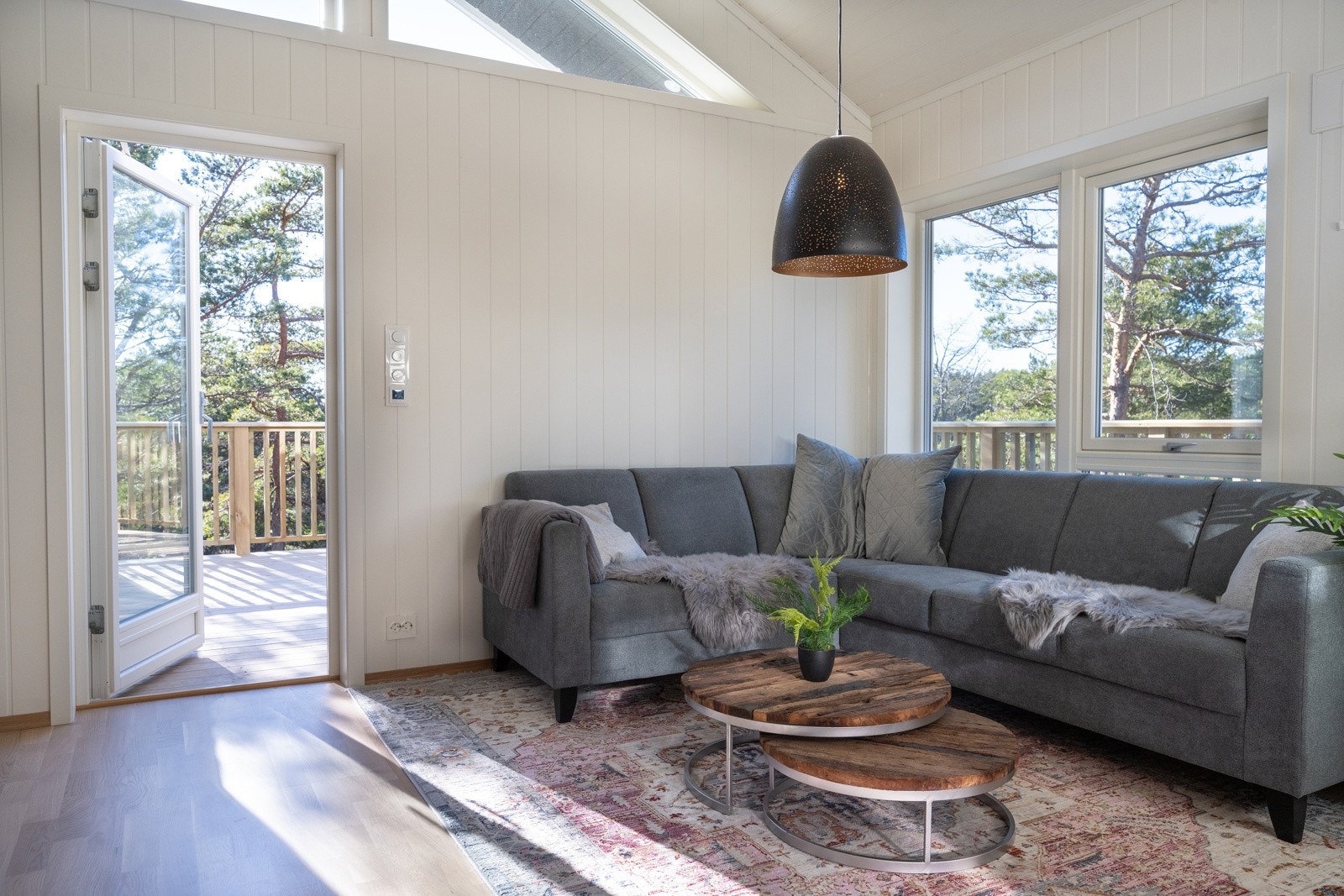 Stue - interiørbilder fra nabohytta (avvik må påregnes) Galleribilde