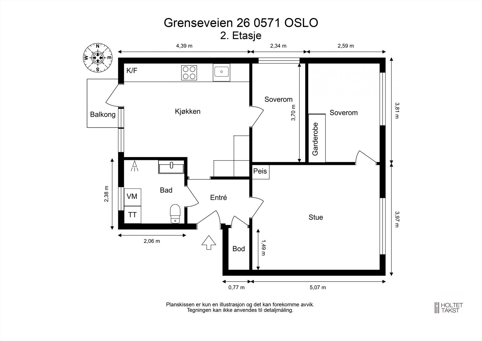 Plantegning. Galleribilde