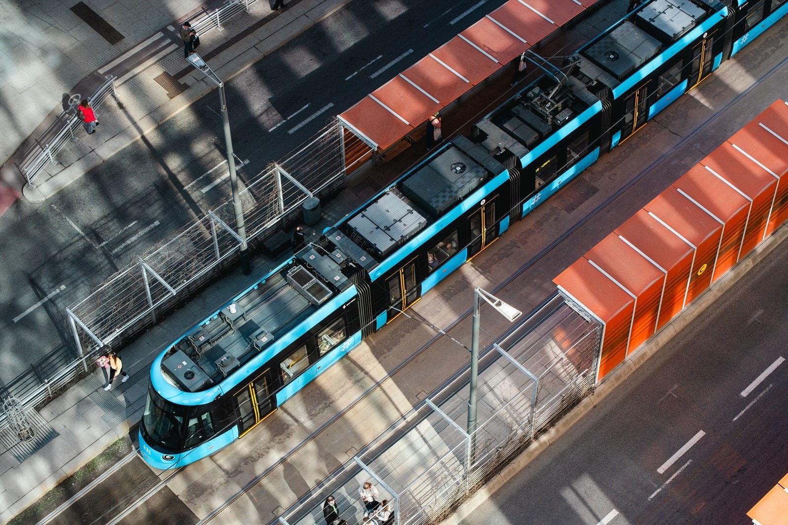 Kort vei til alt av kollektivtransport. Galleribilde