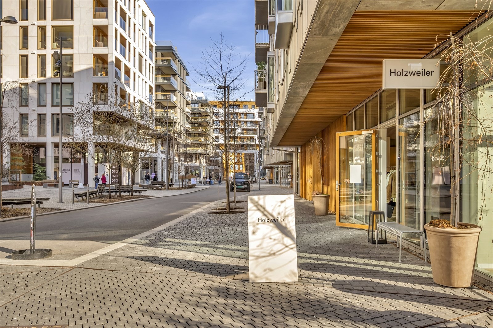 Det er gode shoppingmuligheter i nabolaget. Galleribilde