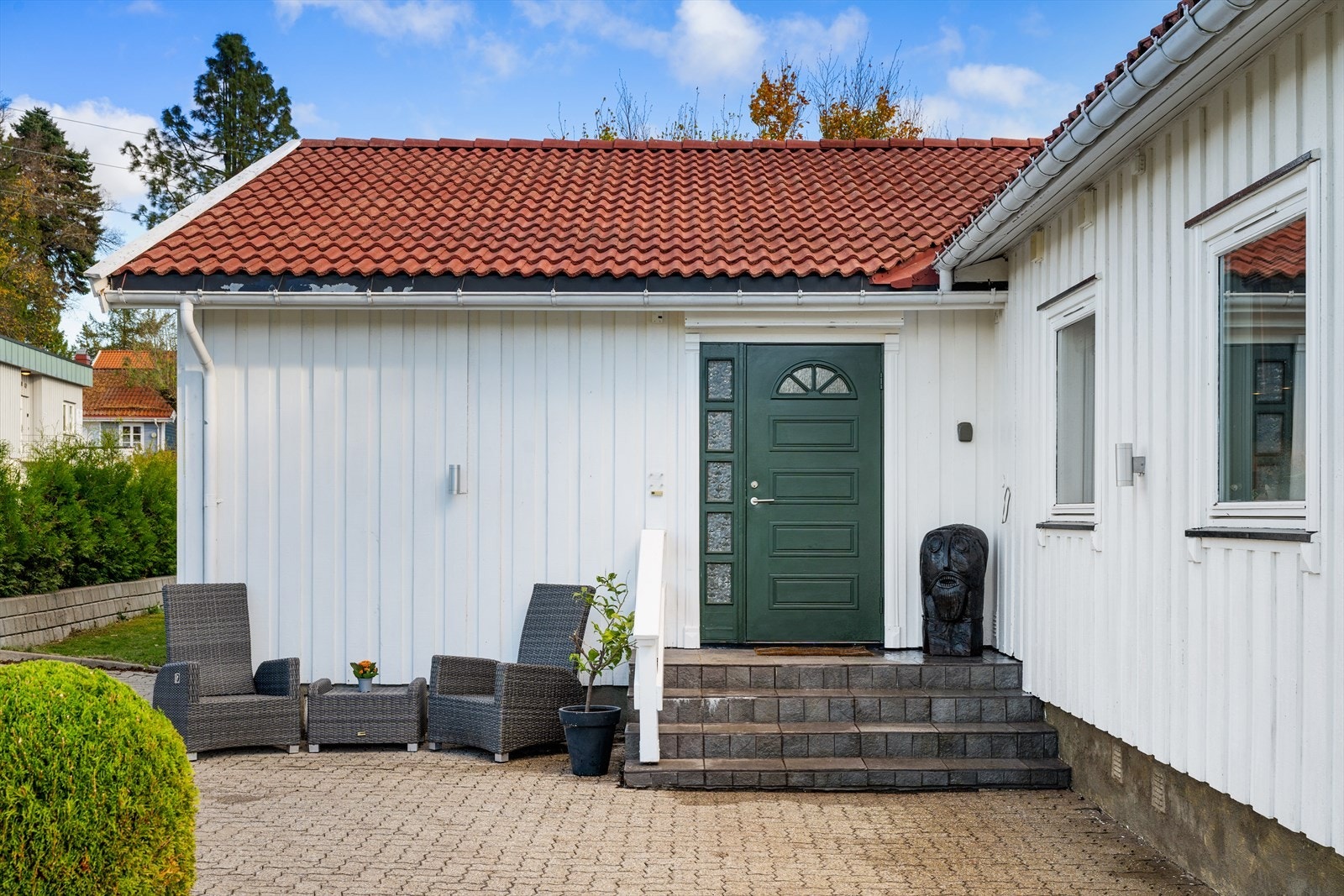Hyggelig inngangsparti Galleribilde
