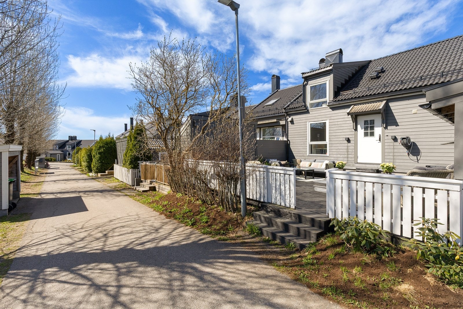 Flott beliggende på enden av rekken i et barnevennlig paradis på Holt Vestvollen. Galleribilde