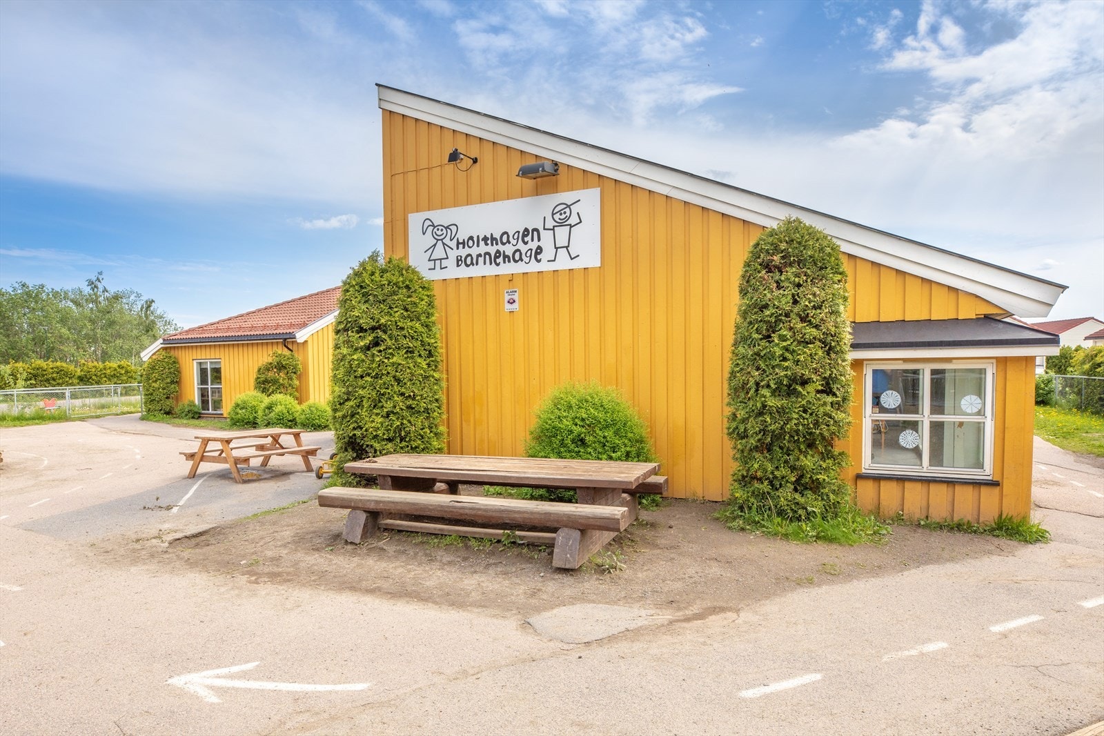 Gangavstand til flere barnehager. Galleribilde