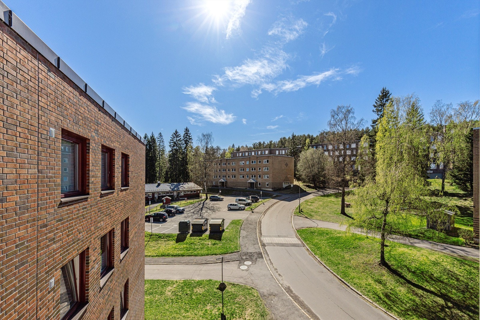 Luftig utsikt fra 4. etasje! Galleribilde