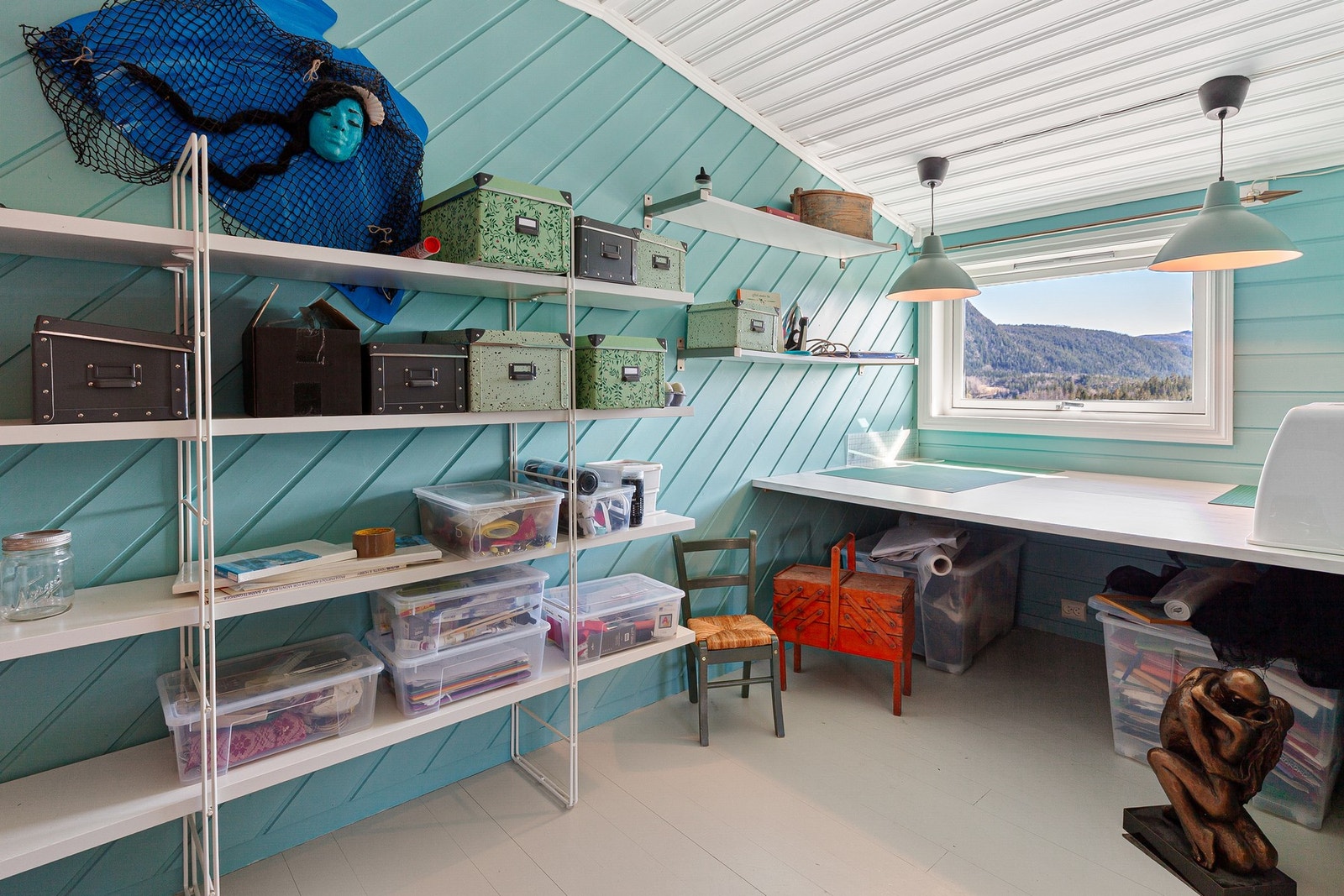 Loftstue Galleribilde
