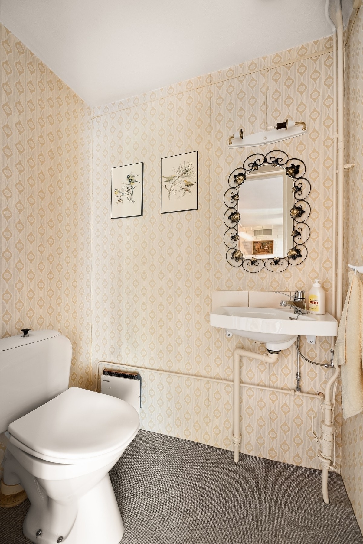 Toalettrom. Galleribilde