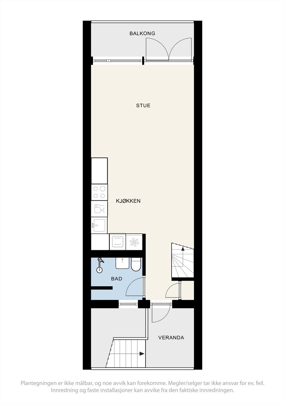 Plantegning hovedetasje Galleribilde